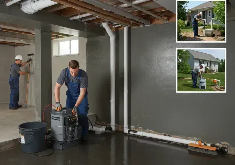 Basement Waterproofing and Flood Prevention process in Farmersburg, IN